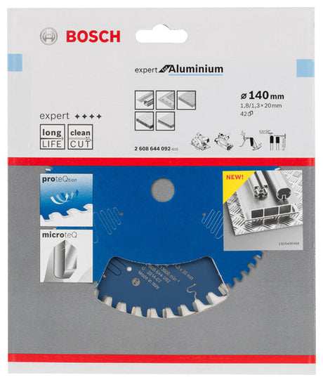 Kreissägeblatt Expert for Aluminium H 140 x 20 - 42