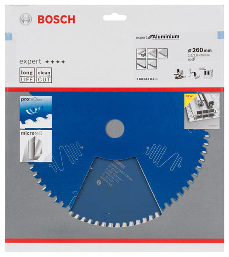 Kreissägeblatt Expert for Aluminium B 260 x 30 - 80