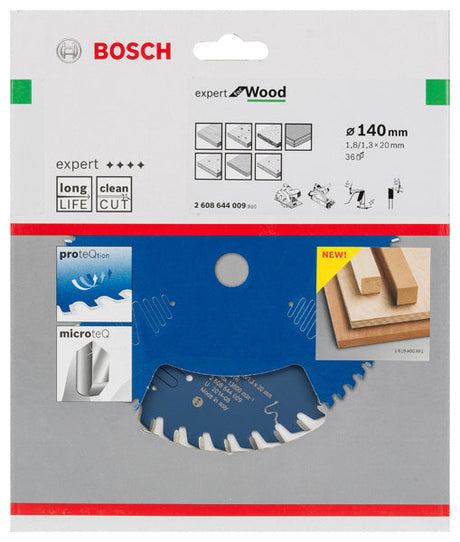 Kreissägeblatt Expert for Wood H 140 x 20 - 36