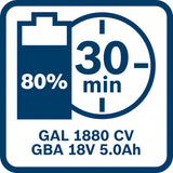 Combo Kit 18V-Set mit 5 Werkzeugen: GSB + GBH + GWS + GSA + GLI + 3 x Akku