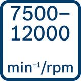 Exzenterschleifer GEX 125-1 AE, mit 3 x Schleifblatt C470, im Handwerkerkoffer