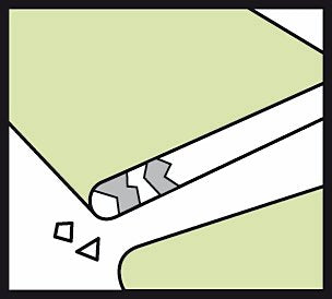 Wolframkarbid-Fräser, spitz 3,2 mm