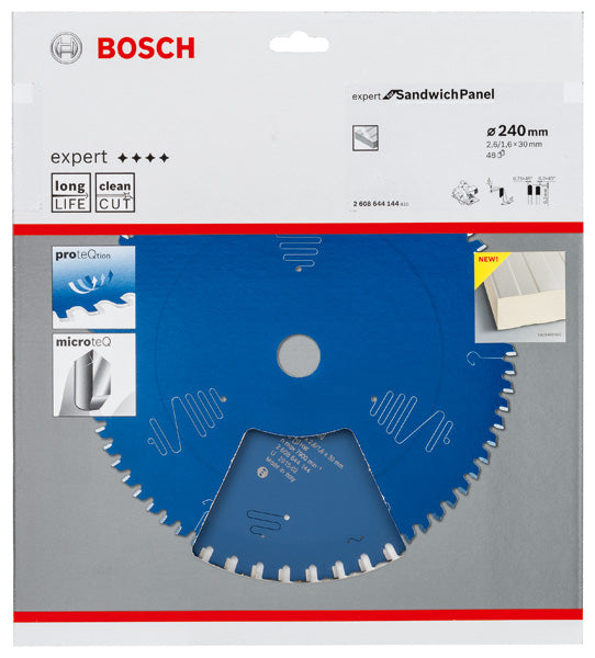 Kreissägeblatt Expert for Sandwich Panel H 240 x 30 - 48