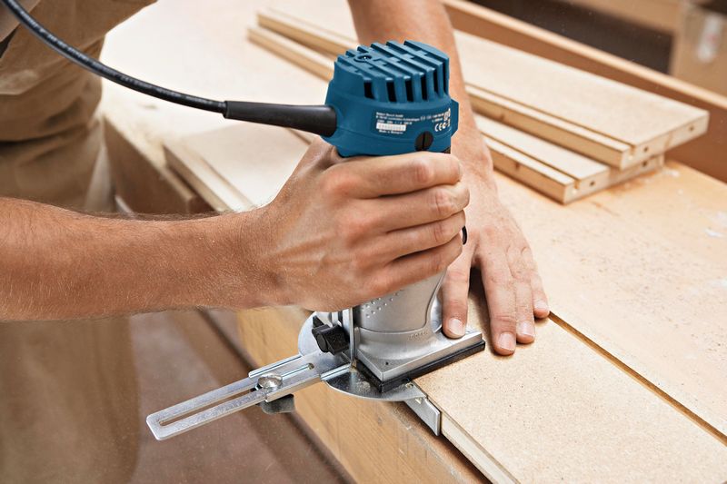 Kantenfräse GKF 600 im Handwerkerkoffer