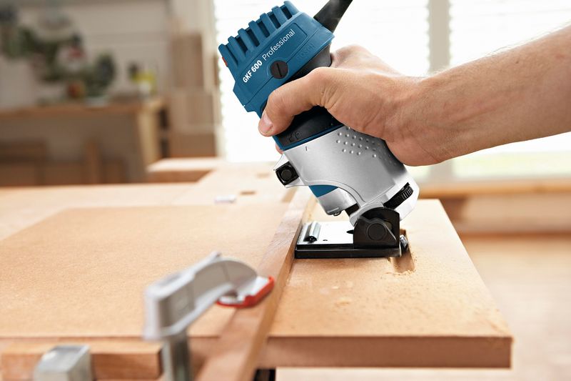 Kantenfräse GKF 600 im Handwerkerkoffer