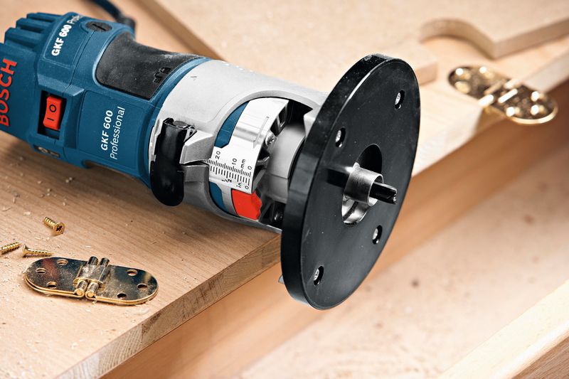 Kantenfräse GKF 600 im Handwerkerkoffer