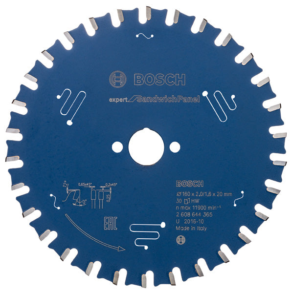 Kreissägeblatt EX SH H 160 x 20 - 30