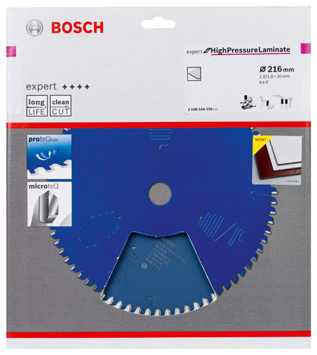 Kreissägeblatt Expert for High Pressure Laminate Kreissägeblatt 216 x 30 - 64