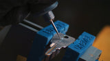 Graviermesser 0,8 mm, kleinster zylindrischer Kopf