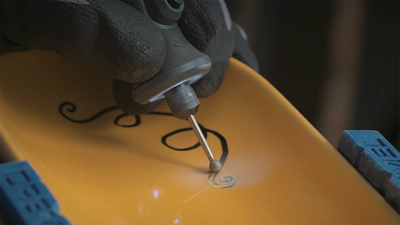 Diamantbestückter Fräser 4,4 mm
