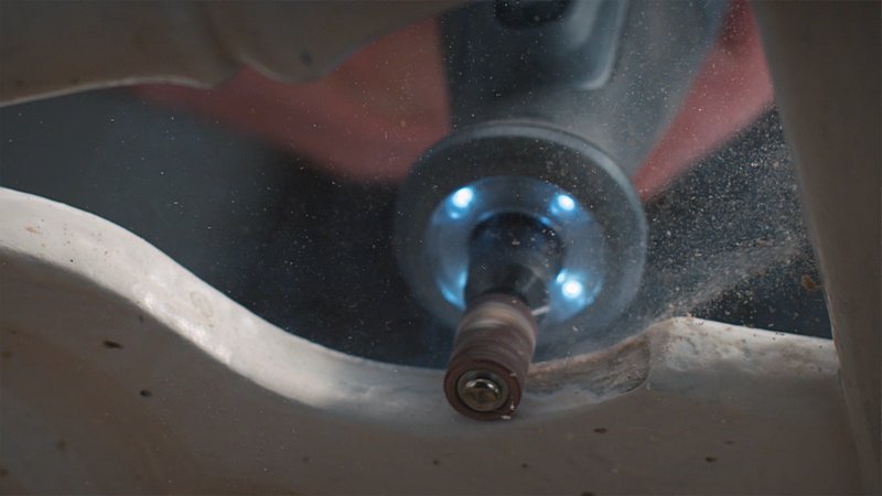 Schleifband 6,4 mm, Körnung 60