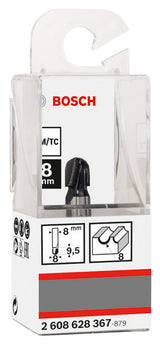 PRO Hohlkehlfräser + Zapfen, 8 x 8 x 40 mm