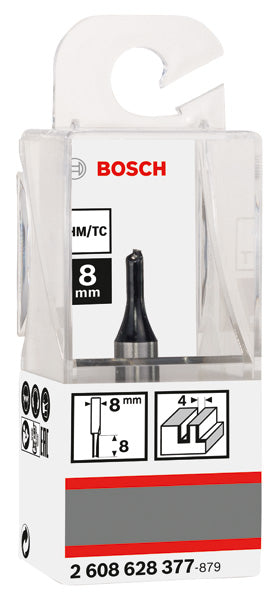 PRO Nutenfräser, 8 x 4 x 51 mm