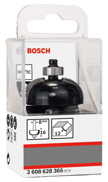 PRO Hohlkehlfräser + Zapfen, 8 x 36,7 x 58 mm