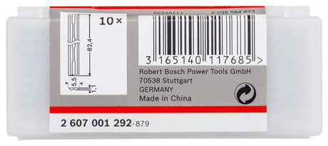 Hobelmesser, 82 mm, gerade, Carbide, 40°