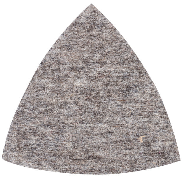 Polierfilz für Dreieckschleifer und Multi-Cutter, hart, Klett, 93 mm