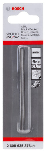 Hobelmesser, 82 mm, scharf, gerade, Carbide, 40°, 1er Pack