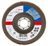 Fächerschleifscheibe X431 Standard for Metal, gewinkelt, 125 mm, 22,23 mm, 120