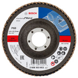 Fächerschleifscheibe X431 Standard for Metal, gewinkelt, 115 mm, 22,23 mm, 60