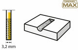 DREMEL® MAX Wolframkarbid-Fräsmesser zum Schnitzen