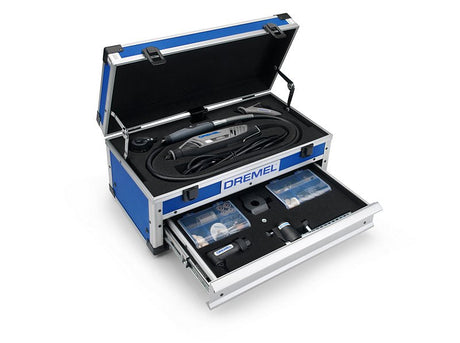 DREMEL® 4250 kabelgebundenes Multifunktionswerkzeug, 128 Zubehöre, 6 Vorsatzger.