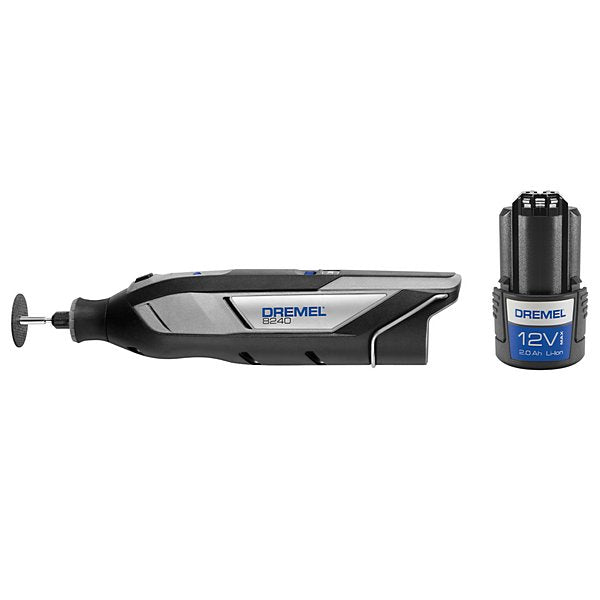 DREMEL® 8240, Kabelloses Multifunktionswerkzeug, 1 x 12-V-2Ah-Akku, 45 Zubehören