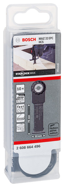 HCS Tauchsägeblatt MAIZ 32 EPC Wood, 80 x 32 mm, 10er-Pack