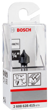 PRO V-Nut Fräser, 6,35 x 12,7 x 45 mm
