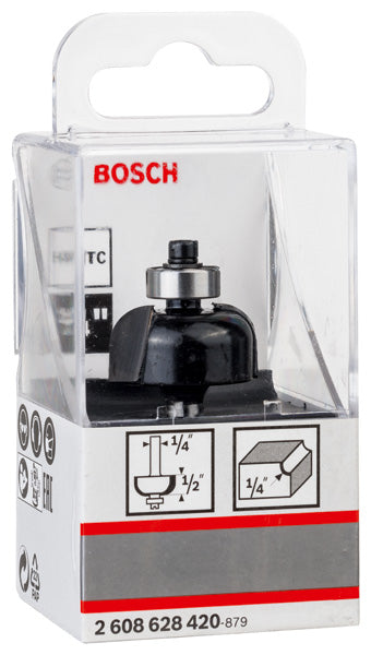 PRO Hohlkehlfräser +Zapfen, 6,35 x 25,4 x 54 mm