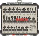 PRO Fräser Set, 8mm Schaft, 30-tlg