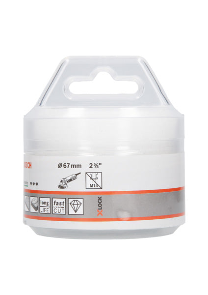 PRO Ceramic dry Trockenbohrkrone, 67 x 35 mm, X-Lock