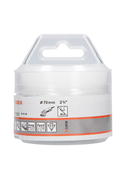 PRO Ceramic dry Trockenbohrkrone, 70 x 35 mm, X-Lock
