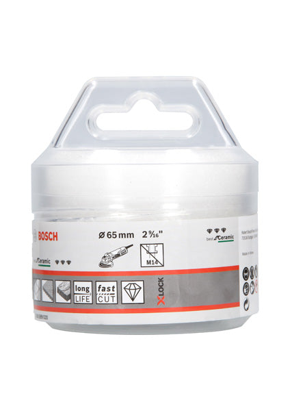 PRO Ceramic dry Trockenbohrkrone, 65 x 35 mm, X-Lock