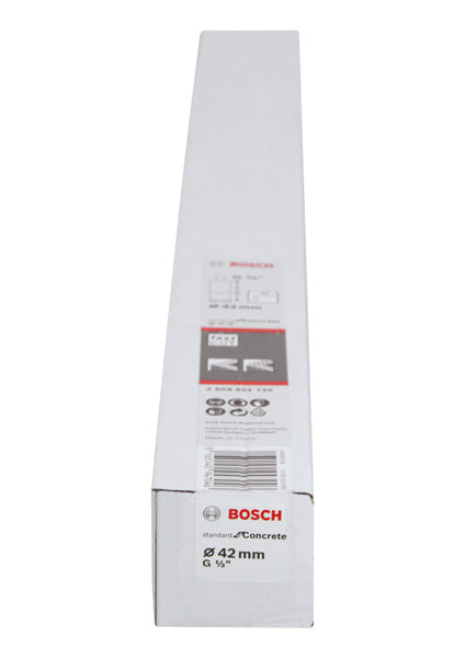 PRO Nassbohrkrone, 42 x 400 mm, G 1/2 Zoll