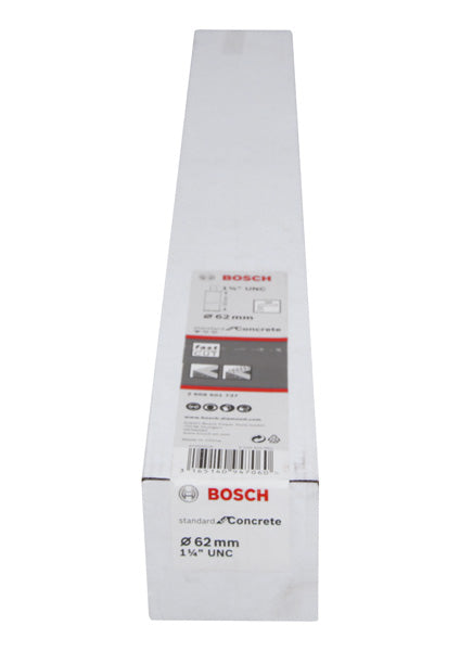 PRO Nassbohrkrone, 62 x 450 mm, G 1 1/4 Zoll UNC