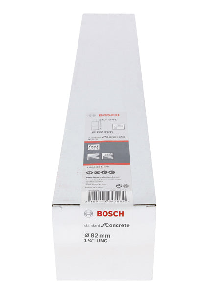 PRO Nassbohrkrone, 82 x 450 mm, G 1 1/4 Zoll UNC