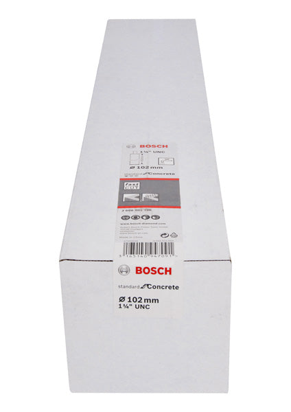 PRO Nassbohrkrone, 102 x 450 mm, G 1 1/4 Zoll UNC