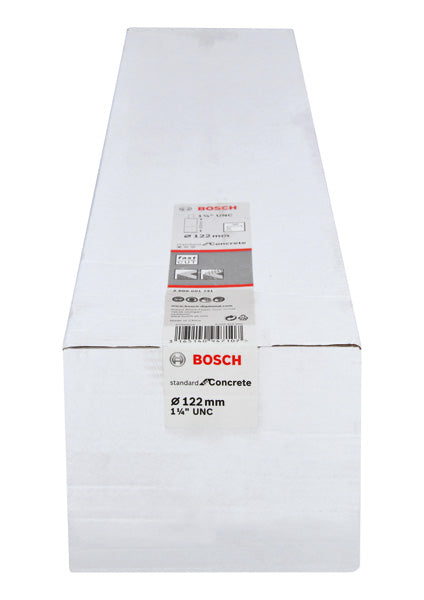 PRO Nassbohrkrone, 122 x 450 mm, G 1 1/4 Zoll UNC