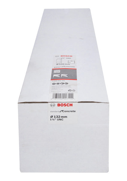 PRO Nassbohrkrone, 132 x 450 mm, G 1 1/4 Zoll UNC