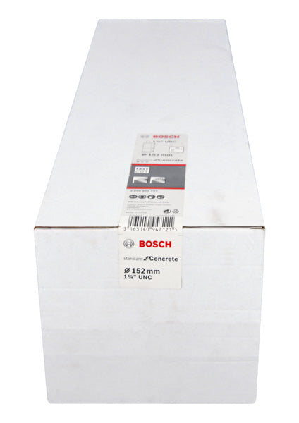 PRO Nassbohrkrone, 152 x 450 mm, G 1 1/4 Zoll UNC