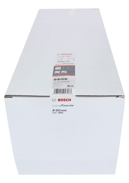 PRO Nassbohrkrone, 202 x 450 mm, G 1 1/4 Zoll UNC