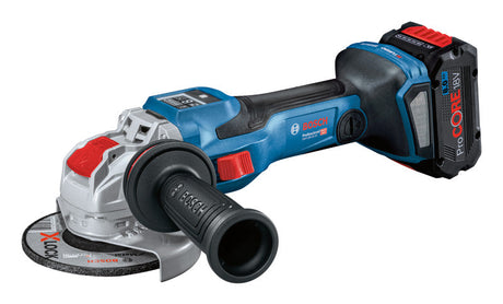 Akku-Winkelschleifer BITURBO mit X-LOCK GWX 18V-15 SC in L-BOXX