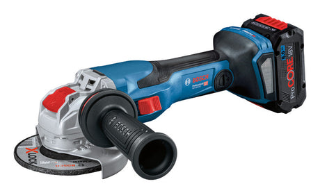 Akku-Winkelschleifer BITURBO mit X-LOCK GWX 18V-15 C in L-BOXX