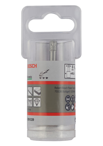 PRO Ceramic dry Trockenbohrkrone, 6 x 30 x 22.23 mm