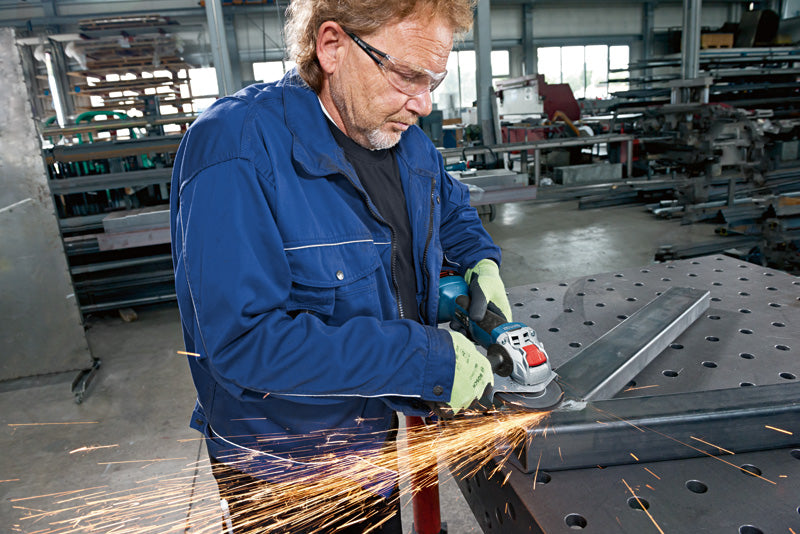 Akku-Winkelschleifer mit X-LOCK GWX 18V-10