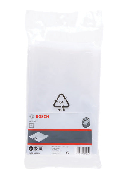 Entsorgungssack, 5 l, Kunststoff (5 Stk.) für GAS 15 PS