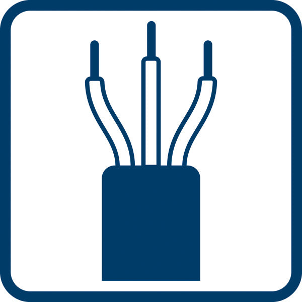 Ortungsgerät Wallscanner D-tect 200 C, 4 x 1,5 V-LR6-Batterie (AA)