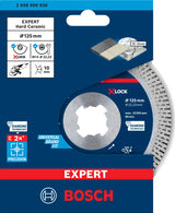 EXPERT HardCeramic X-LOCK Diamanttrennscheiben, 125 x 22.23 x 1.4 x 10 mm