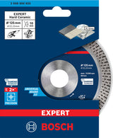 EXPERT HardCeramic Diamanttrennscheiben, 125 x 22,23 x 1,4 x 10 mm
