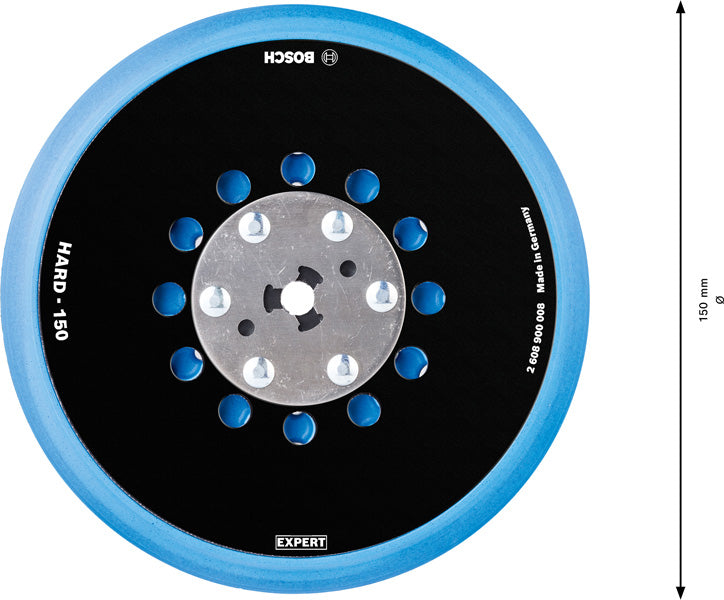 EXPERT Universal-Multi-Loch-Schleifteller, 150 mm, hart